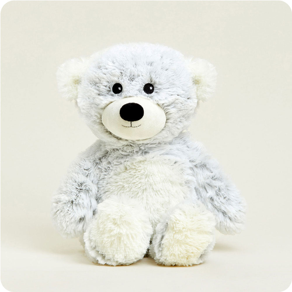 Gray Marshmallow Bear - Warmies® 13” Plush