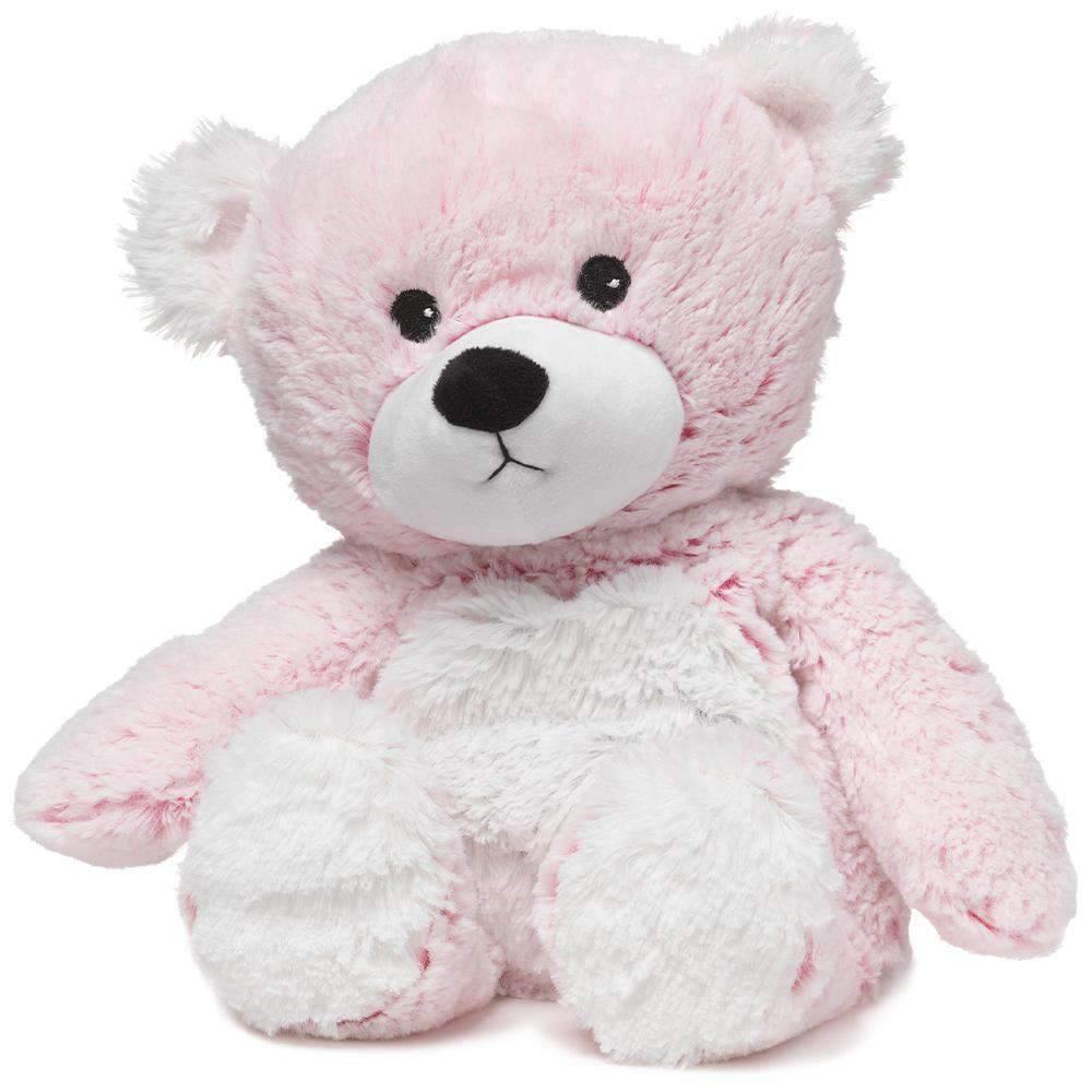 Pink Marshmallow Bear - Warmies® 13” Plush - Dream Weavers Farm