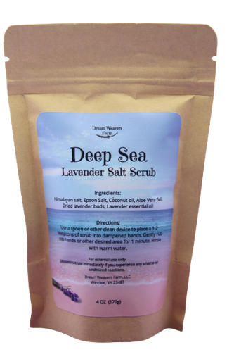Lavender Salt Scrub