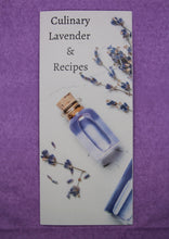 Load image into Gallery viewer, Culinary Lavender Trifold - Dream Weavers Farm
